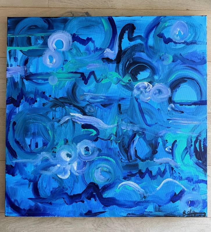 Ocean Night by artist Lola Cradeur